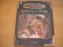 TRPG「DUNGEONS&DRAGONS RACES OF THE WILD」（洋書）D&D_画像1