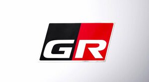 トヨタ純正【GR/ガズーレーシング】GRディスチャージテープ【サイドアルミテープ】【大】1枚入り【アクア／NHP10】【G】【GRスポーツ用】