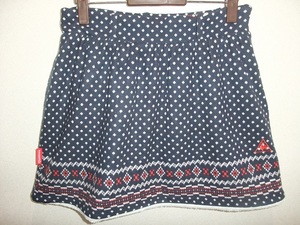 [ new goods ] le coq sportif Le Coq lady's skirt 11 number ⑫