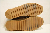 【42】 Uknown スエード レザー シューズ 靴 ポルトガル製 ウィングチップ バイオガード ビンテージ ヴィンテージ USA 古着 オールド CI72_画像10