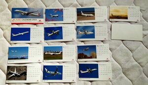 ◎◆日本航空(JAL)◆卓上カレンダー　2023年版　飛行機