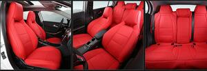 新品 メルセデス・ベンツ GLA クラス専用フロント リア シートカバー　全面保護　激安価 赤