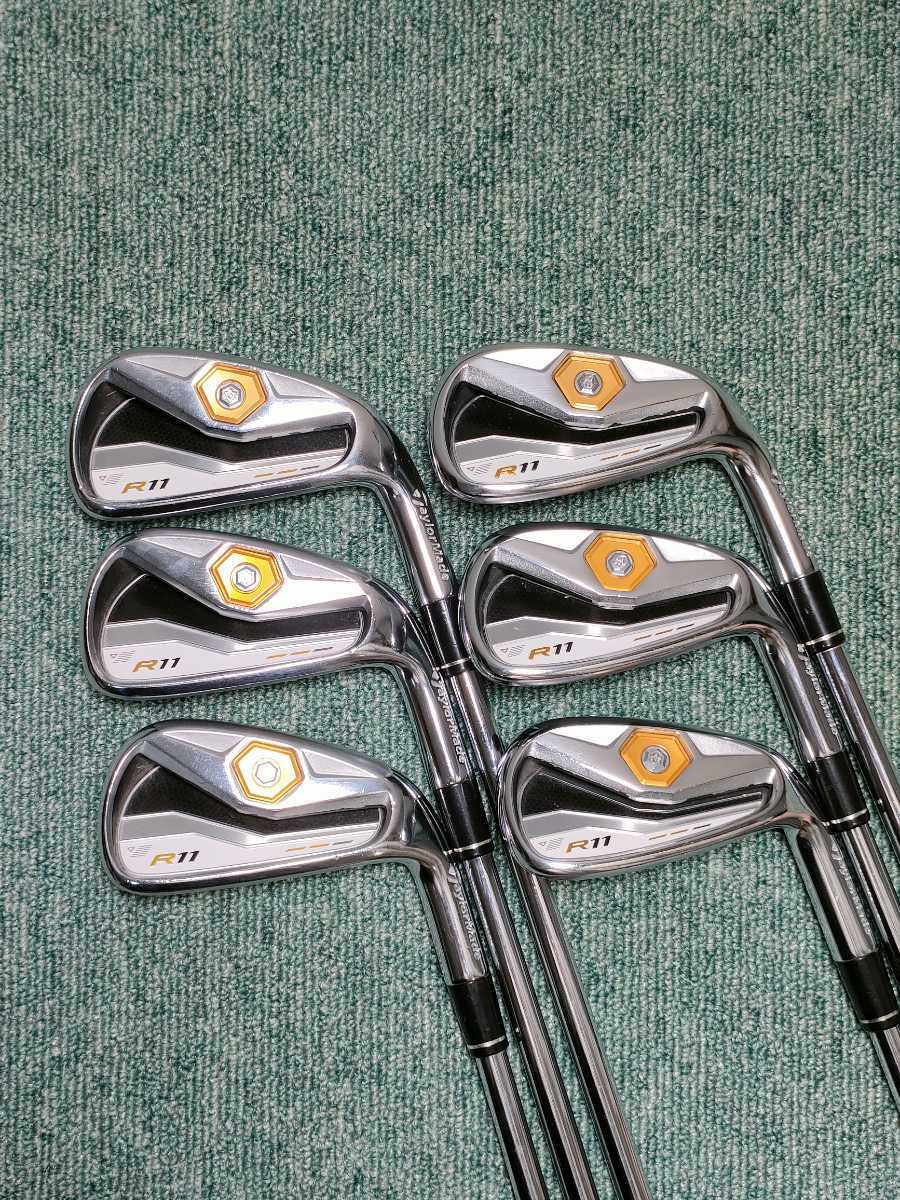 19650円初 売り 中古 買取店舗 TaylorMade R11 レフティ アイアン6本