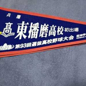 第93回選抜高校野球大会ペナント東播磨紺