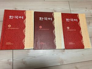 韓国語テキスト 3冊セット 書き込み無し