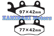 TT-R230 TT250R フロントブレーキパッド DT230 ランツァ WR250 YZ250 フロントパッド TT-R250 DT200WR YZ125_画像1