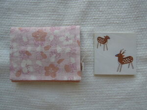  middle river . 7 shop pocket tissue case Sakura peach 