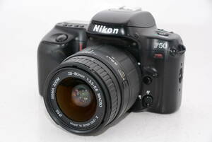 【外観並級】Nikon F50+SIGMA ZOOM 28-80mm 1:3.5-5.6 MACRO　#e5930