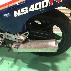 NS400R ロスマンズ 実走行9774km クランキングOK 書類付 NSR250 NS250Rの画像3