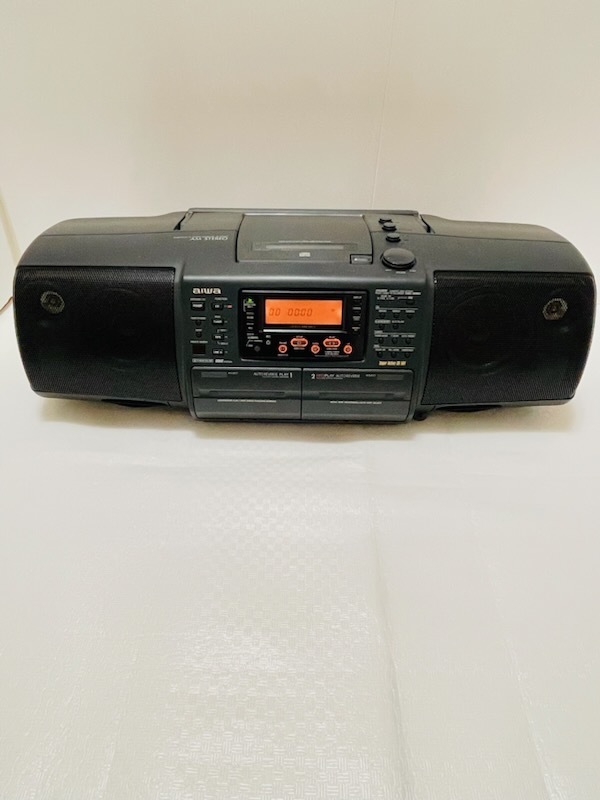 25_AIWA CDラジカセ改Bluetooth付 CSD-SR70 完動品-