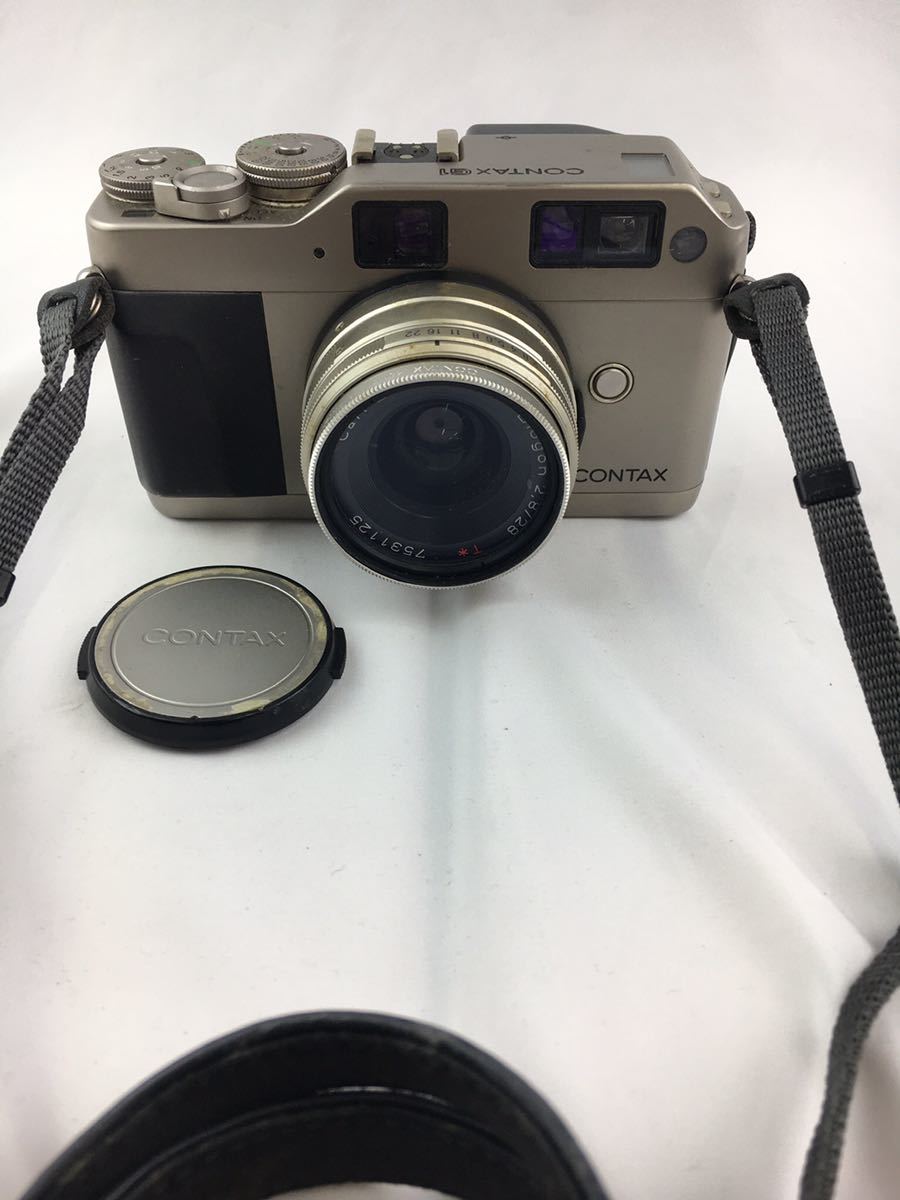 CONTAX G1 レンジファインダー フィルムカメラ ROM改造済 A745 家電