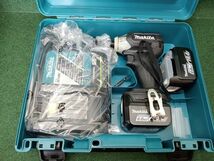 未使用 MAKITA マキタ 14.4V 充電式 ソフトインパクトドライバ セット TS131DRGXB ブラック_画像9