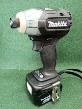 未使用 MAKITA マキタ 14.4V 充電式 ソフトインパクトドライバ セット TS131DRGXB ブラック_画像2