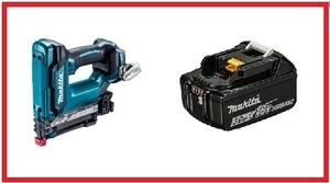 マキタ 18V 充電式タッカ ST121DZK(ケース付)+バッテリ(BL1830B) [充電器別売]【日本国内・マキタ純正品・新品/未使用】②