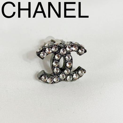 CHANEL シャネル ラインストーン 小鹿 シカ ワイドリング 14号 | top