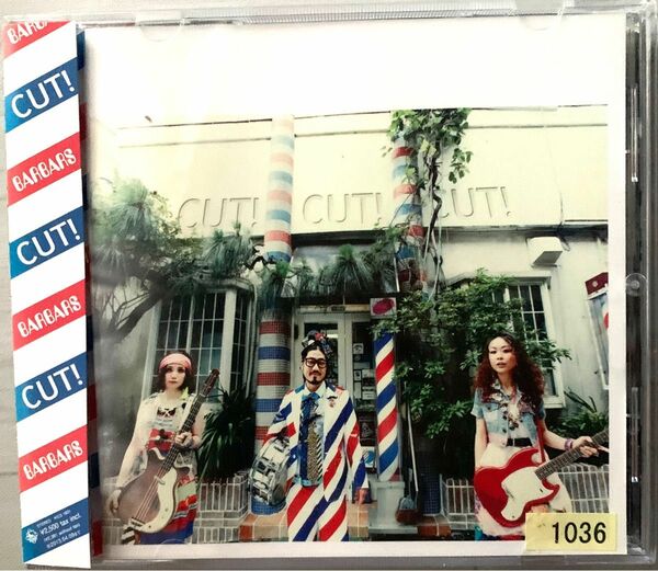 ◆アルバムCD◆BARBARS「CUT!CUT!CUT!」※帯付き/ケース交換済み◆レンタルアップCD