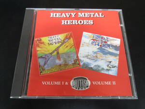 VA - Heavy Metal Heroes Volume I & Volume II 輸入盤CD（イギリス CD METAL 9, 1997）