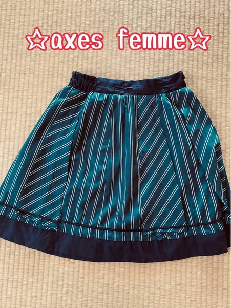 ☆axes femme☆アクシーズファム　プリーツスカート