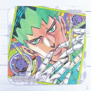 ☆ ジョジョの奇妙な冒険 アートコースター JOJO 荒木飛呂彦原画展 冒険の波紋 1枚 4部 岸辺露伴 ☆