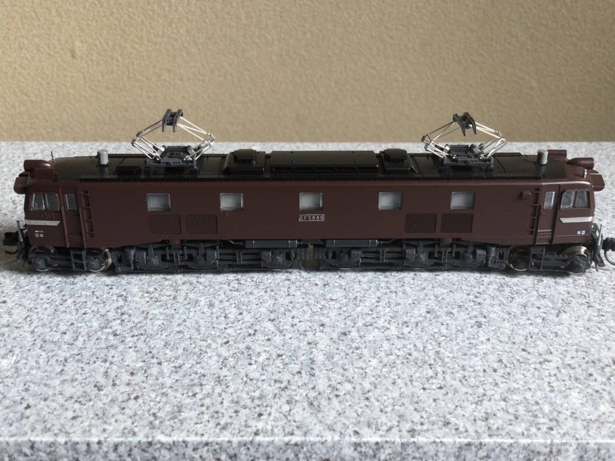 ヤフオク! -「ef58 上越 茶」(鉄道模型) の落札相場・落札価格