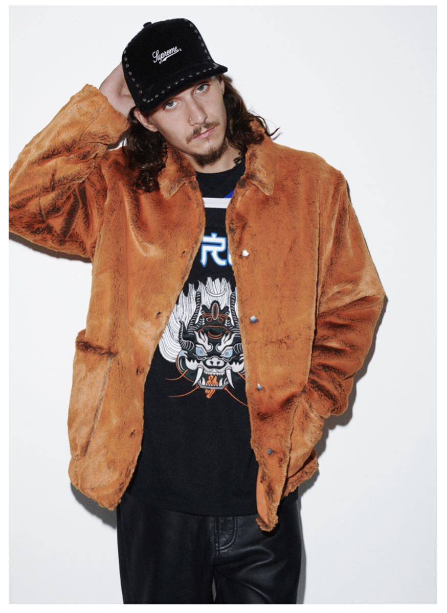 新品未使用 タグ付き シュプリーム Faux Shearling Jacket ジャケット