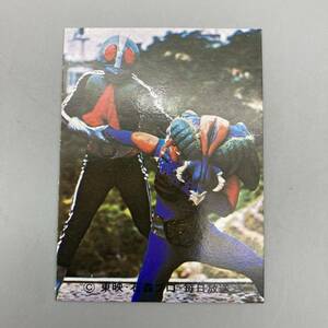 K02049　【当時物】 旧カルビー 仮面ライダーカード 223番 がんばれ！ライダー　極美品