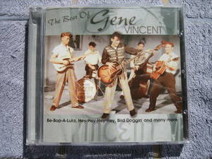 CD　ジーンヴィンセント　ベスト　輸入盤・中古品　THE BEST OF GENE VINCENT　ビーバップアルーラ　セイママ