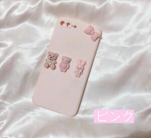 iPhoneケース　スマホケース iPhone8Plus ピンク