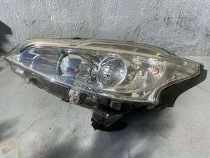 Peugeot PEUGEOT 208 left ヘッドLight ヘッドランプ ABA-A95F01 9802221580