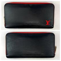 1円～★極美品★2821　Louis Vuitton　M60305　ルイヴィトン　エピ　ラウンドファスナー　長財布　メンズ　ブラック系_画像2