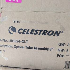 新品 セレストロン CELESTRON C8 OPTICAL TUBE ASSEMBLY (CGE ドブテールバー) 8インチ 鏡筒 天体 天体望遠鏡の画像2