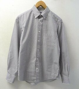 *UA GREENLABEL Arrows green lable stripe BD with pocket shirt tea size S beautiful 3211-199-2423