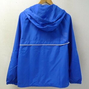 ◆国内正規 アディダス 新品タグ付き Adidas OS All Over Print Windbreaker Blue ウィンドブレーカー ナイロン パーカー サイズMの画像3