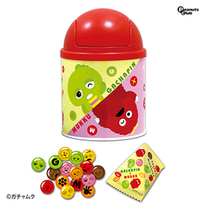  Gachapin * Mucc trash can [ cover * red ] ~ amusement ~