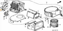 【新品未使用】ホンダ 純正 シビック TYPE タイプR E(GF)-EK9 ブロア レジスタ_画像2