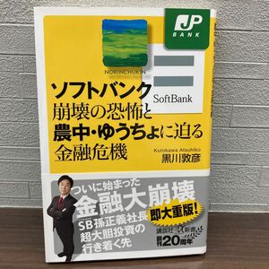 ソフトバンク崩壊の恐怖と農中・ゆうちょに迫る金融危機 （講談社＋α新書　８２４－１Ｃ） 黒川敦彦／〔著〕