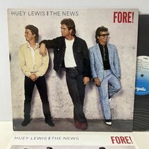 US / Huey Lewis And The News / Fore! / LP レコード / OV41534 / 1986 / MASTERDISK刻印_画像1