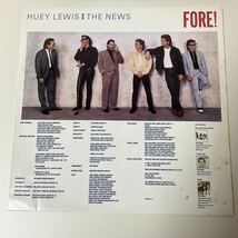 US / Huey Lewis And The News / Fore! / LP レコード / OV41534 / 1986 / MASTERDISK刻印_画像5