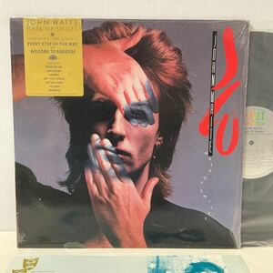 シュリンク HYPE-STICKER付 / JOHN WAITE / MASK OF SMILES / LP レコード / ST-17164