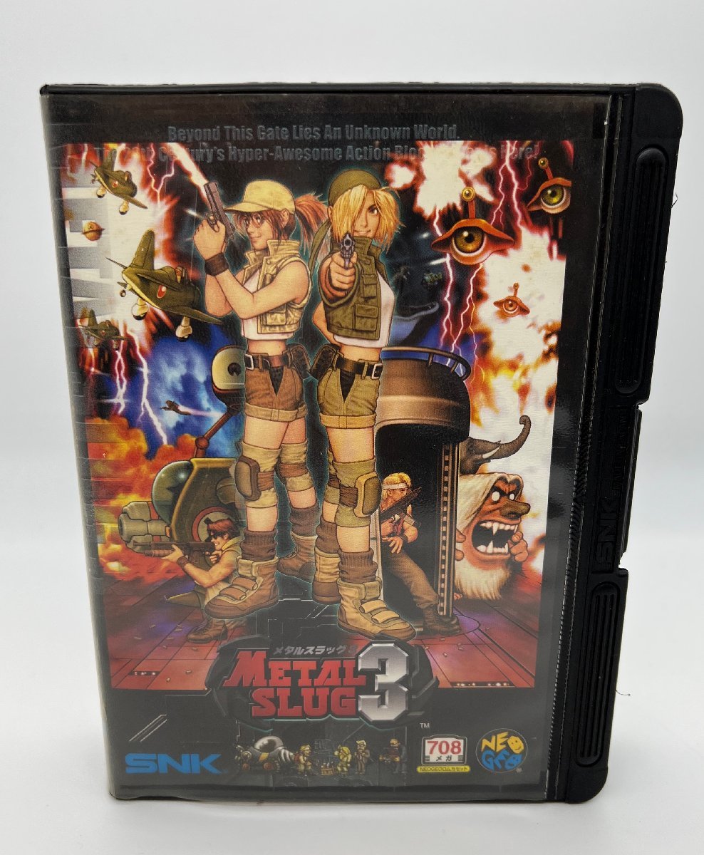 整備済】送料込 ネオジオROM ミラクルアドベンチャー 箱つき 即決