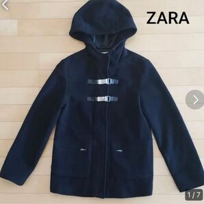 ZARA キッズ　コート　黒　150