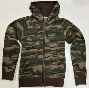  limited time!*USED Takeo Kikuchi camouflage Parker 