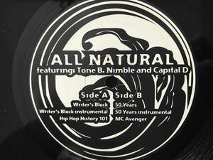 ALL NATURAL // WRITER'S BLOCK / 50 YEARS / HIP HOP HISTORY 101