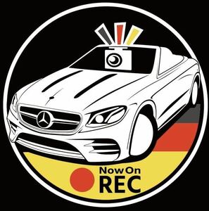 車種やカラー変更承ります　メルセデスベンツ　eクラス カブリオレ　ドラレコ　ドライブレコーダー　ステッカー　amg cクラス　bクラス