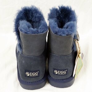 q♪未使用/展示品♪UGG オーストラリアプレミアムシフスキンウールブーツ 25cm MINI BUTTON BOOTS DK003♪質屋リサイクルマート宇部店♪の画像5