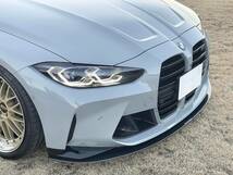 在庫あり即納 Next innovation フロントアンダ－スポイラ－カーボンモデル BMW G80 M3 / G82 M4_画像2
