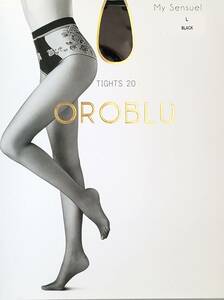 ■オールスルー　OROBLU オロブル　My Sensuel 20　L　ブラック■