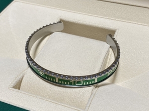 Speed bracelet green Speed bracele bangle bracele Divers [ Rolex Submarine TUDOR black Bay and so on ]