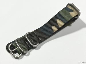  rug width :22mm high quality camouflage NATO strap tail pills silver fabric belt for clock nylon military for watch band ① HG1