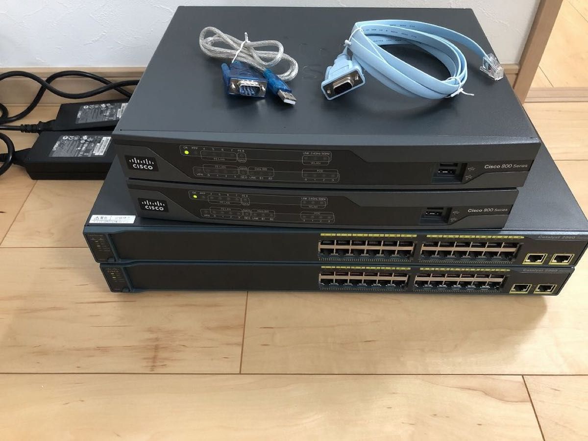 CCNA CCNP】4台セットCisco892J Catalyst2960|PayPayフリマ